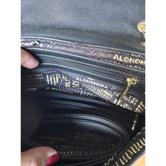 Loungefly Harry Potter Deathly Hallows Wand Crossbody Bag - Picture 7 of 9